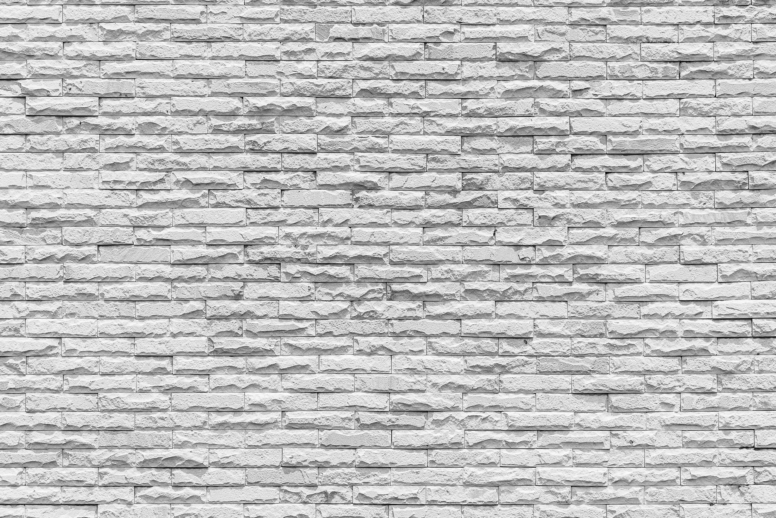 Gray color brick wall background
